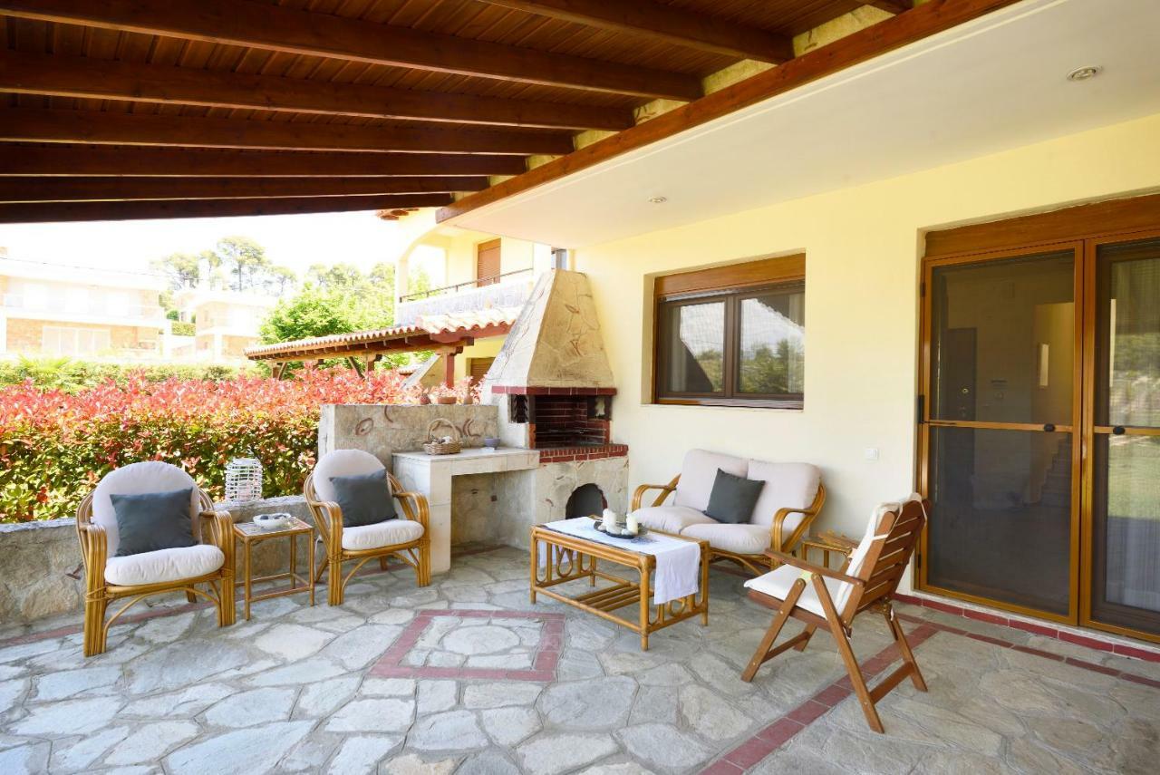 Sani Beach Villa エクステリア 写真
