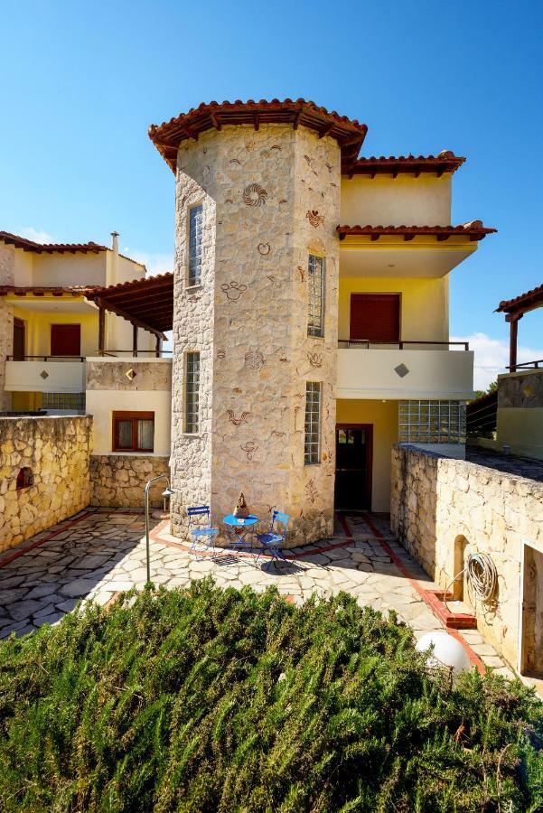 Sani Beach Villa エクステリア 写真